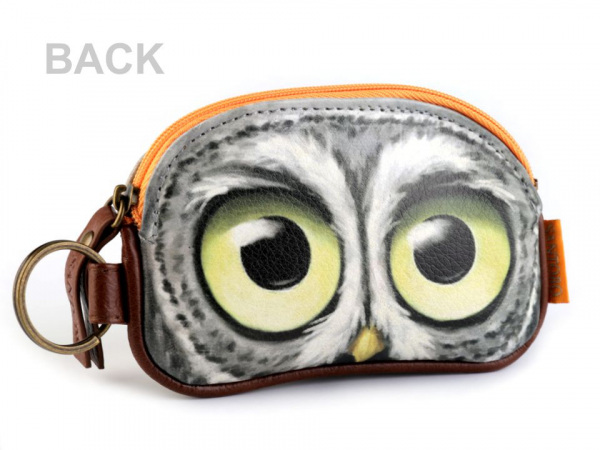 Peněženka / klíčenka Santoro Owls 8x12 cm