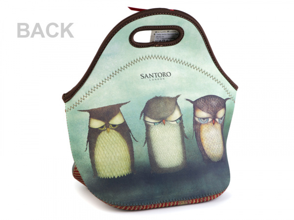 Termotaška Santoro Owls 29x30 cm