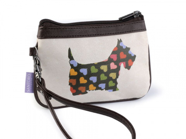 Peněženka / pouzdro Santoro Scottie Dogs 10x14 cm