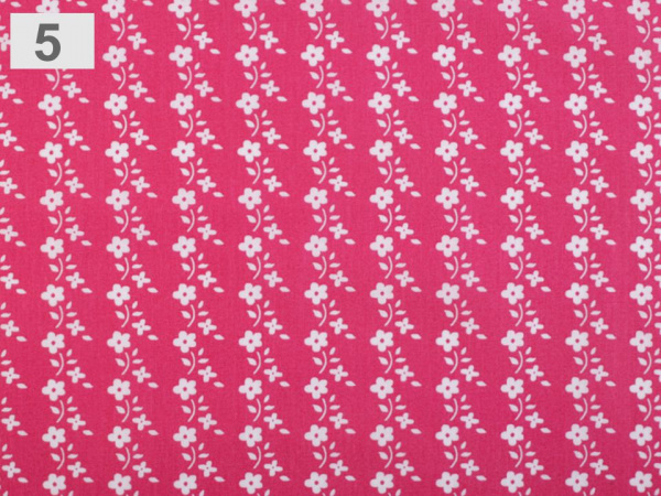 Bavlněná látka květiny