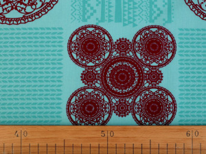 Bavlněná látka mandaly