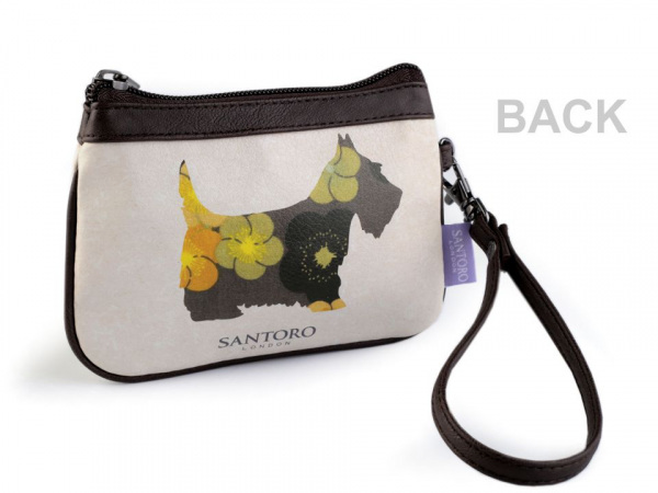 Peněženka / pouzdro Santoro Scottie Dogs 10x14 cm