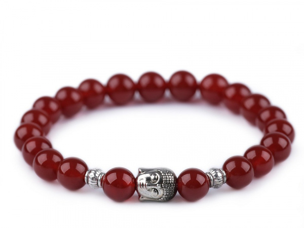 Buddha náramek karneol, dámský