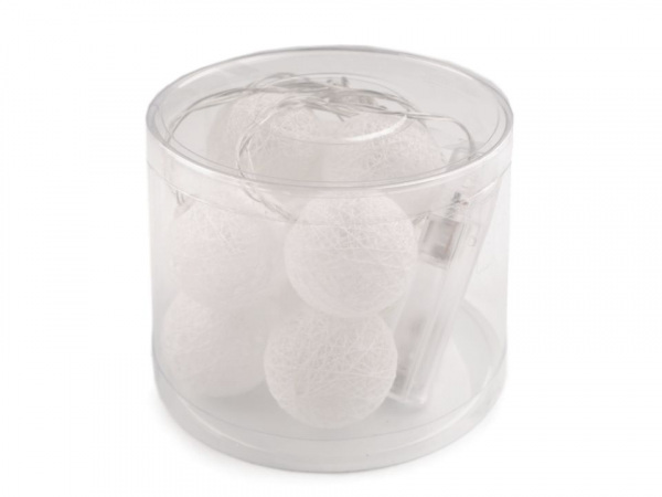 Vánoční osvětlení na baterie Ø4 cm
