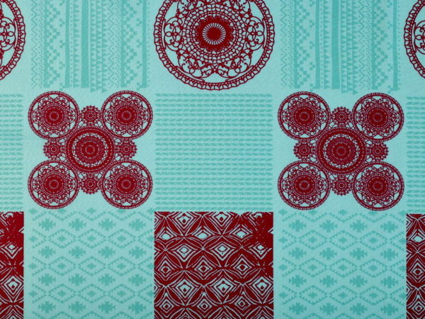 Bavlněná látka mandaly