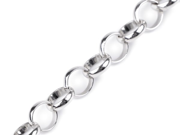 Řetízek na kabelky šíře 14 mm, metráž