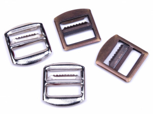 Kalhotová přezka 20 mm - Nikl