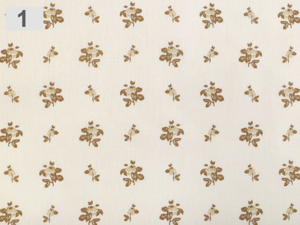 Bavlněná látka růže