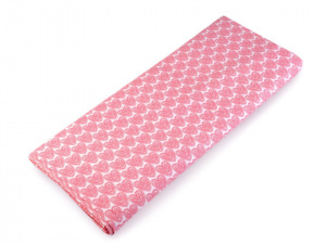 Bavlněná látka srdce