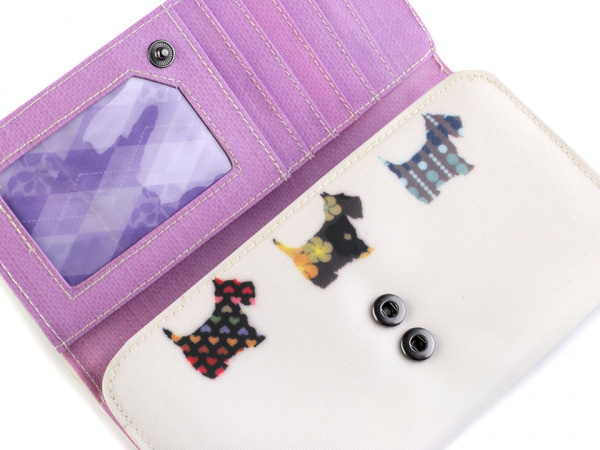 Peněženka Santoro Scottie Dogs 10x19 cm