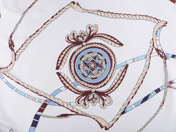Saténový šátek / šála námořnická 90x170 cm