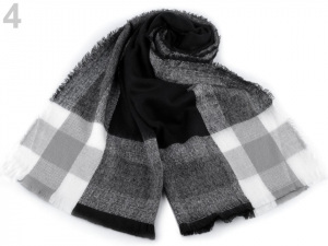 Šála / pléd káro 65x190 cm