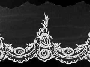 Krajka na monofilu šíře 16 cm