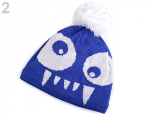 Chlapecká zimní čepice s bambulí Capu