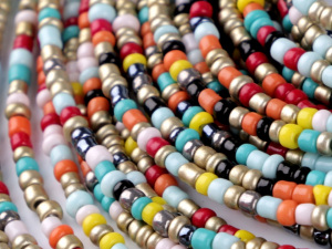 Náhrdelník z rokajlu, víceřadý