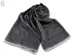 Šála žíhaná 65x200 cm