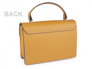 Kožená kabelka - dovoz Itálie 17,5x25 cm