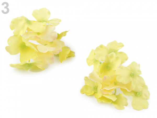 Umělý květ hortenzie