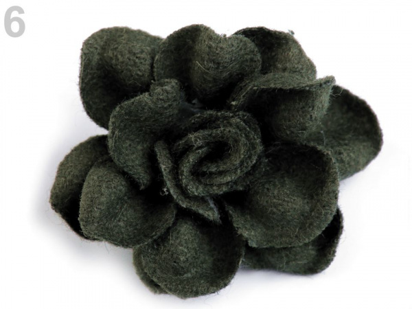 Vlněný květ Ø40 mm