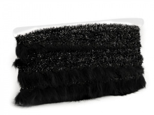 Prýmek s kožešinou šíře 40 mm