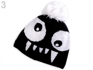 Chlapecká zimní čepice s bambulí Capu