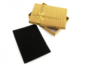 Krabička exklusivní s mašlí 13x18 cm