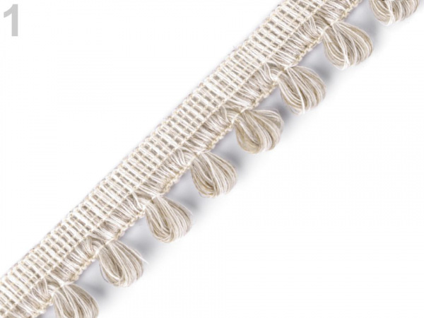 Prýmek / třásně šíře 25 mm