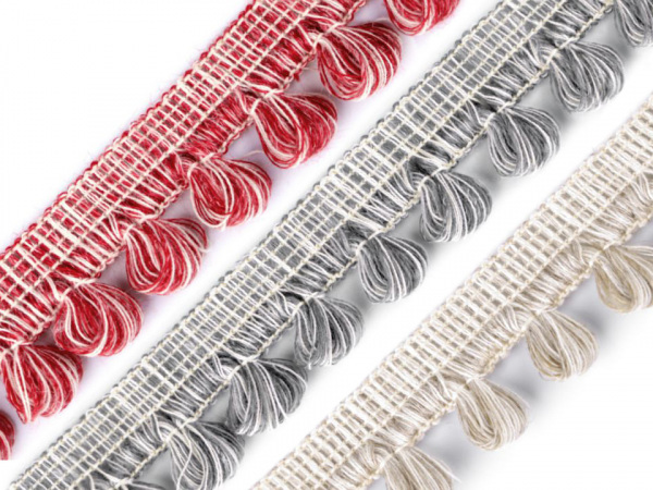 Prýmek / třásně šíře 25 mm