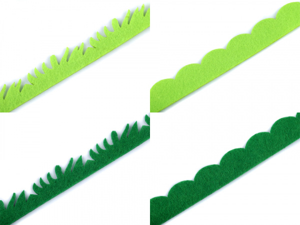 Filcová tráva 2x100 cm