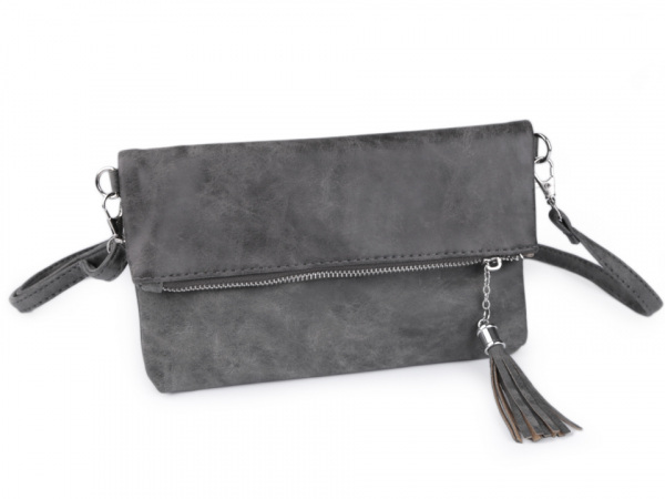 Kabelka překládaná se střapcem 14,5x24 cm