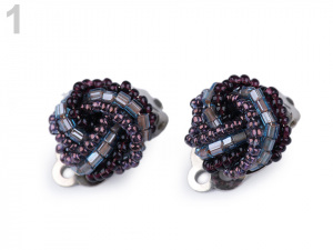 Rokajlové náušnice klipsy