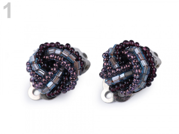 Rokajlové náušnice klipsy