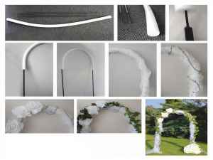 Pěnový polotovar k výrobě věnců a slavobrán