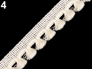 Prýmek / třásně šíře 25 mm