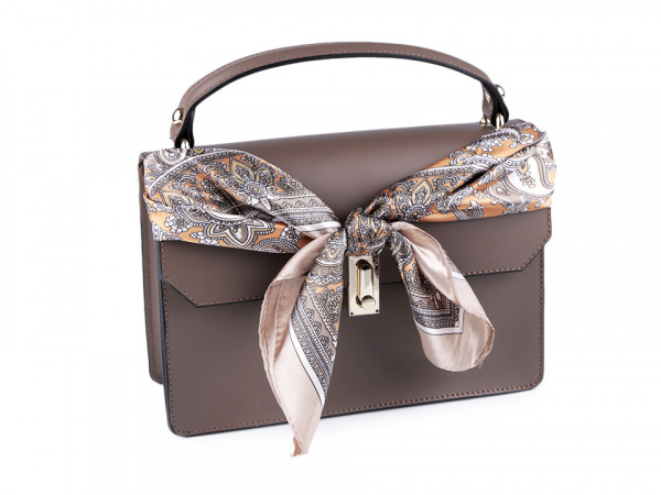 Kožená kabelka - dovoz Itálie 17,5x25 cm