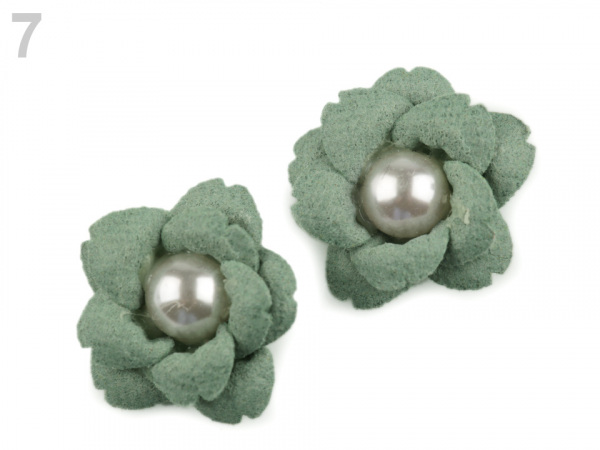 Květ s perlou Ø23 mm