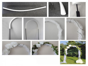 Pěnový polotovar k výrobě věnců a slavobrán