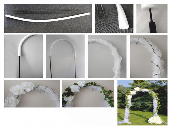 Pěnový polotovar k výrobě věnců a slavobrán