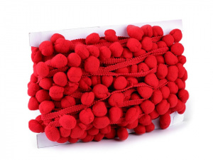 Prýmek šíře 35 mm s velkými bambulkami Ø20 mm