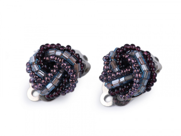 Rokajlové náušnice klipsy