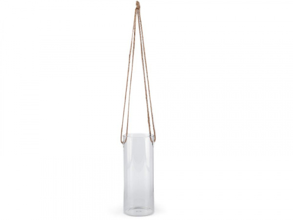 Skleněný válec 8x20 cm aerárium