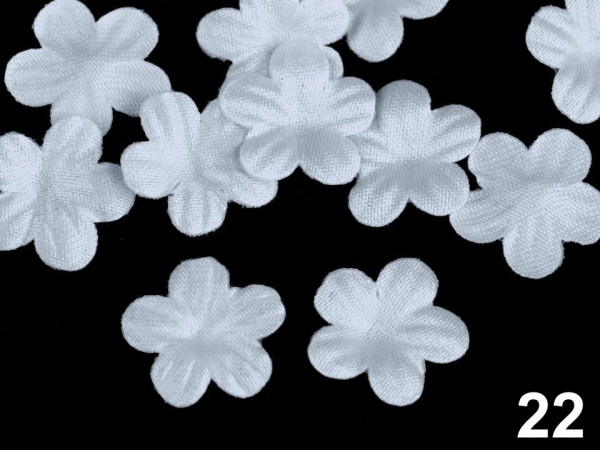 Polotovar k výrobě květů Ø15 mm, Ø16 mm, Ø18 mm saténový