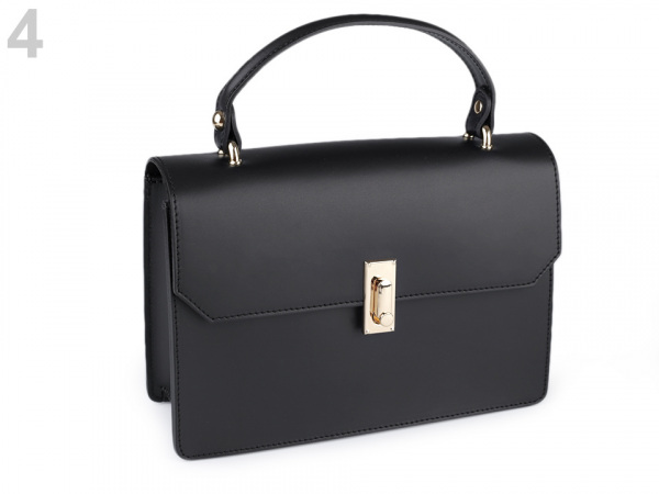 Kožená kabelka - dovoz Itálie 17,5x25 cm