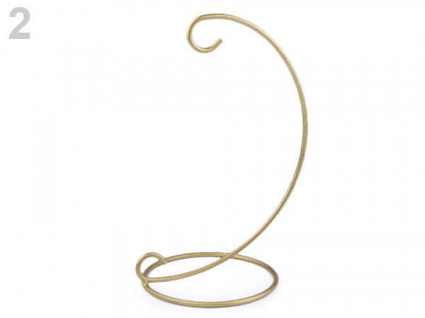 Kovový stojan na aerárium / baňky výška 26 cm