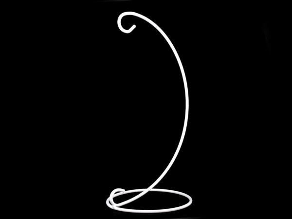 Kovový stojan na aerárium / baňky výška 26 cm