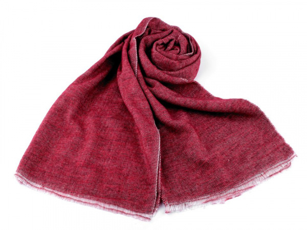 Šála žíhaná 65x200 cm