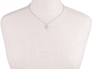 Náhrdelník z nerezové oceli křížky, madona, anděl