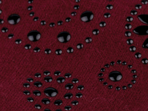 Dámské vlněné rukavice mandala