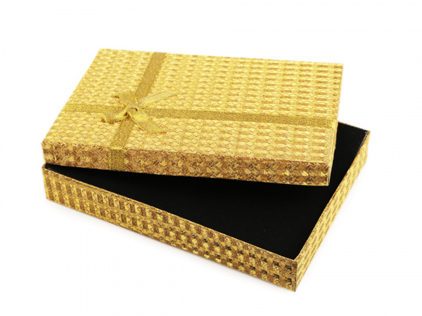 Krabička exklusivní s mašlí 13x18 cm