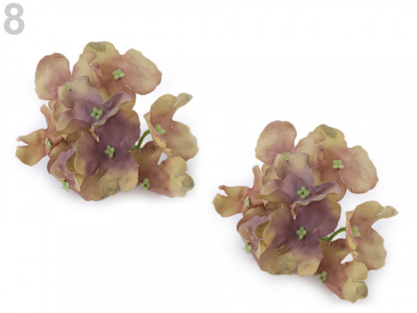 Umělý květ hortenzie